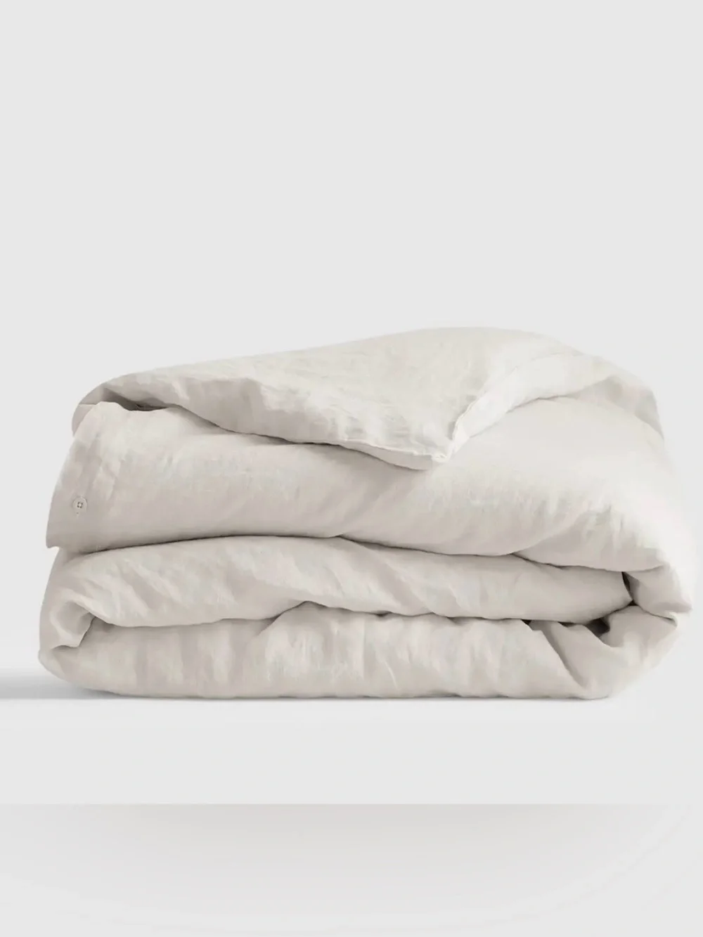 NEW Quince European Linen Duvet Cover, King/Cal King (Sand)